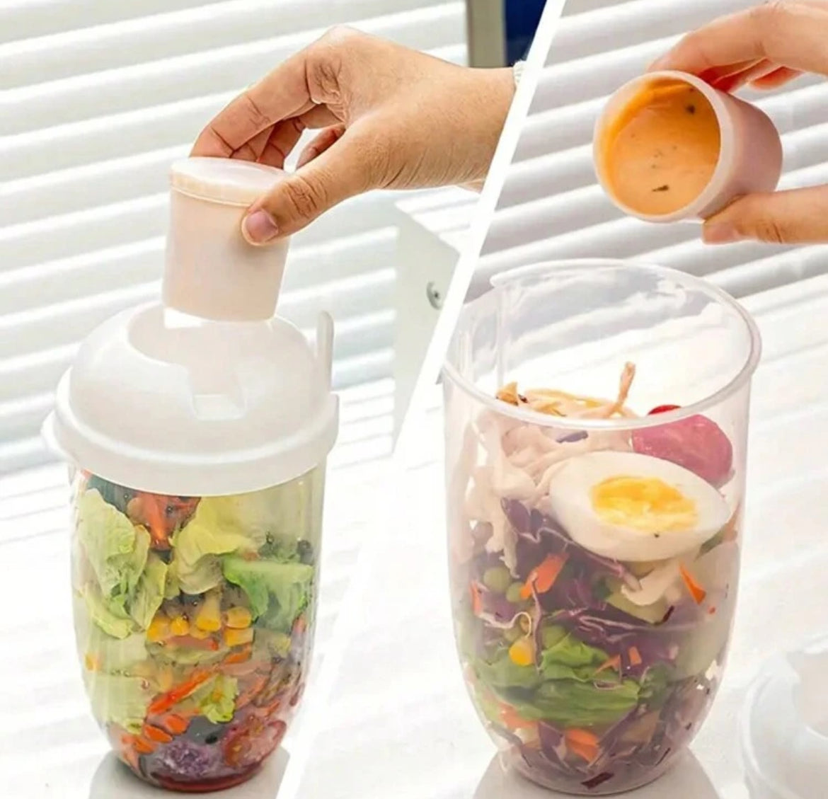 Salad Shaker bottle