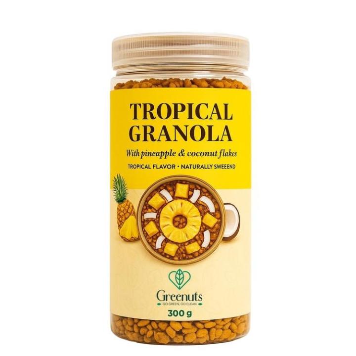 Tropical Granola – Pineapple & Coconut