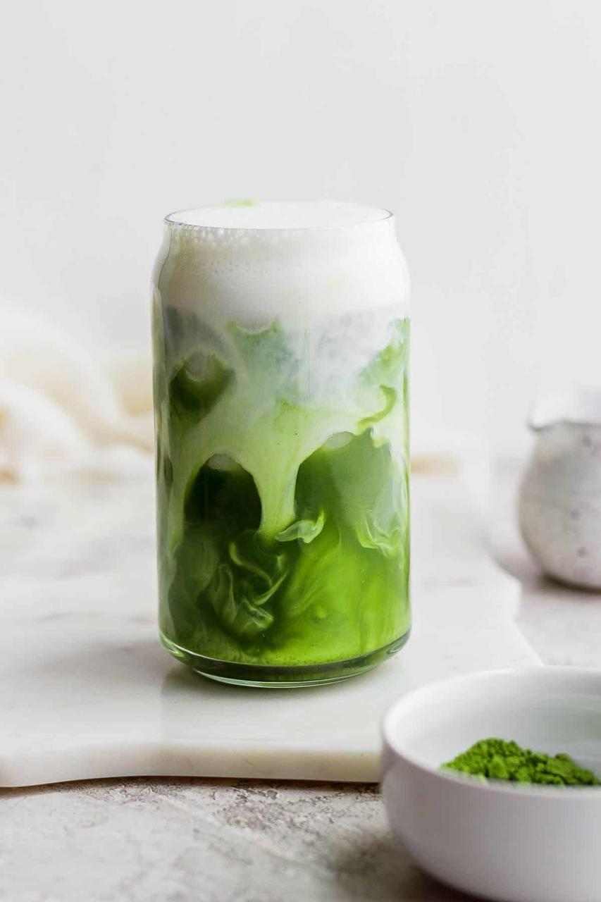 Matcha Latte -  ماتشا لاتية بالفانيليا