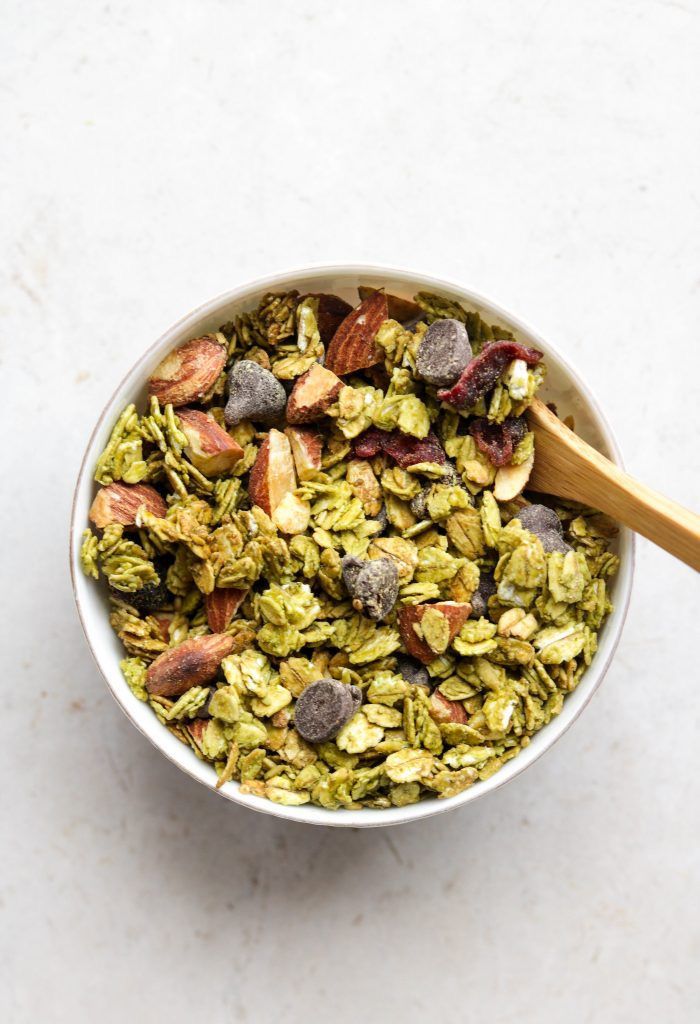 Granola Matcha - جرانولا صحية بالمكسرات والماتشا