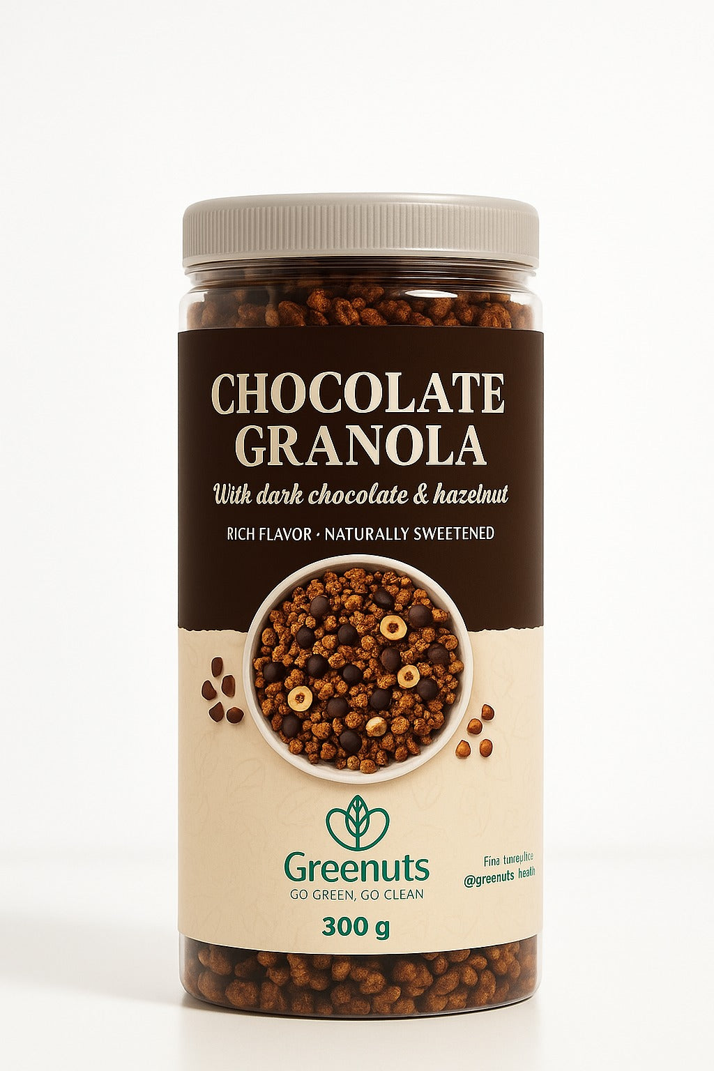 Chocolate Hazelnut Granola