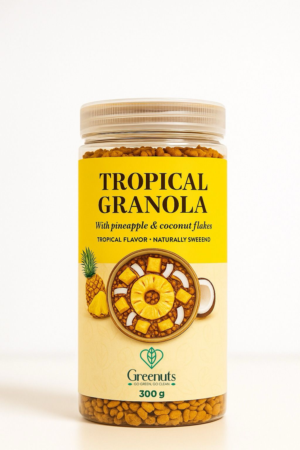 Tropical Granola – Pineapple & Coconut