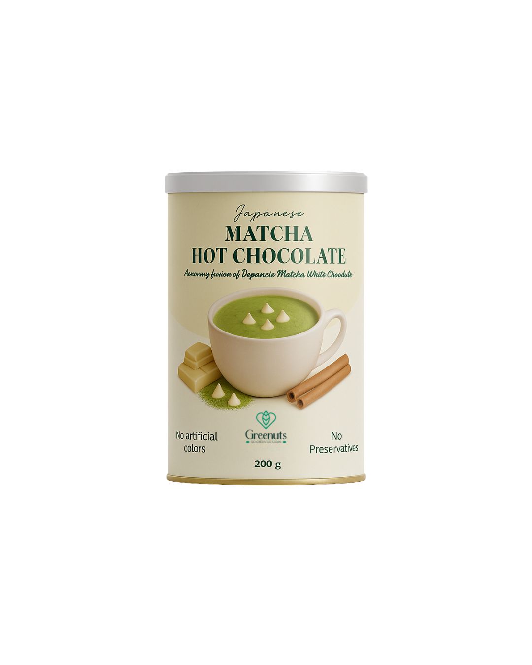Matcha Hot Chocolate ماتشا هوت شوكليت